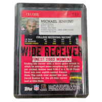 Michael Jenkins Autographed Card - Image 2
