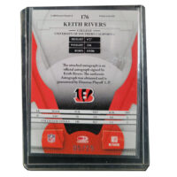 Keith Rivers Autographed Card - Image 2